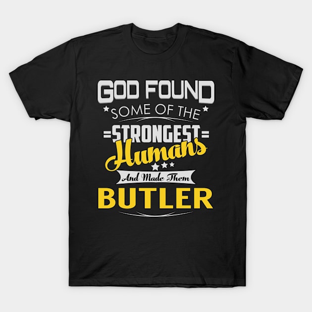 BUTLER T-Shirt by Lotusg